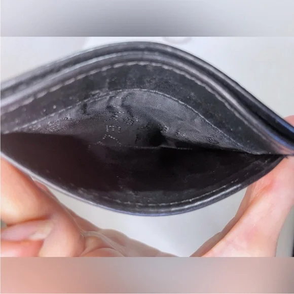 Stella McCartney  Black Card Holder with Gold Star - Picture 6 of 16